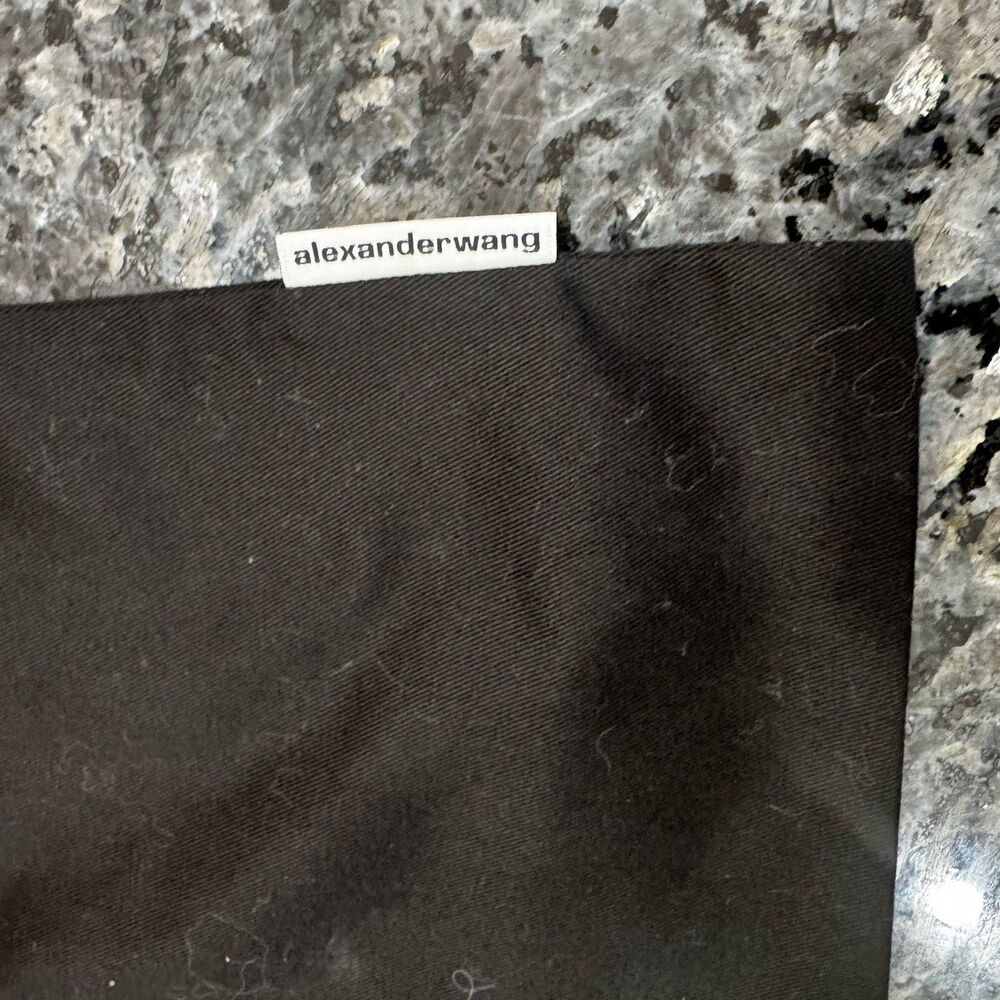 3 Alexander Wang Dust Bag Black Drawstring Cover Protector Storage Gift 17.5x13 - Picture 8 of 16
